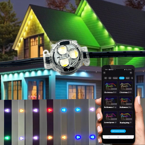 Luce impermeabile natale LED IP67 Pixel luce esterna punto permanente controllo intelligente - Product Image 1