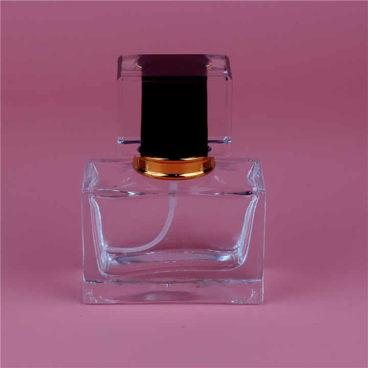 Botol Semprot Parfum Persegi 30 Ml, Botol Parfum 30 Ml Botol Kaca Buram Penjualan Langsung dari Pabrik