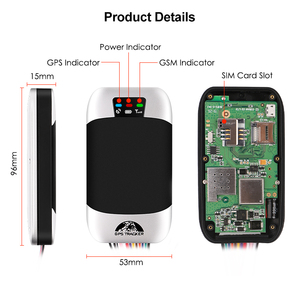 Rador dor gerçek zamanlı parça bulucu su geçirmez motor kesti araç Gps izci yasağı yakıt sensörü araba Gps takip cihazı TK303F - Product Image 2