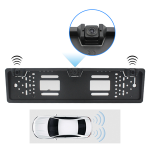 Eu Frame Camera Front and Rear Side View Camera Not Include Monitor System Wireless Car <strong>Reverse</strong> 6 Probes <strong>Sensor</strong> Visible Radar - Product Image 2