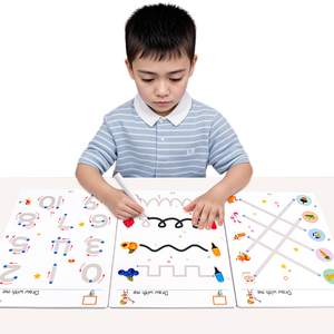 Children Kids Abcは、就学前の手書き練習のために英語のエクササイズを書くことを学ぶ私の最初の本を書く - Product Image 1