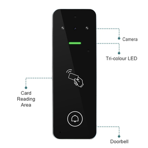 Sistema de control de Acceso y sistema de seguridad, intercomunicador de vídeo WiFi, impermeable IP65, 125KHz, EM, RFID, timbre inteligente, Tuya - Product Image 3