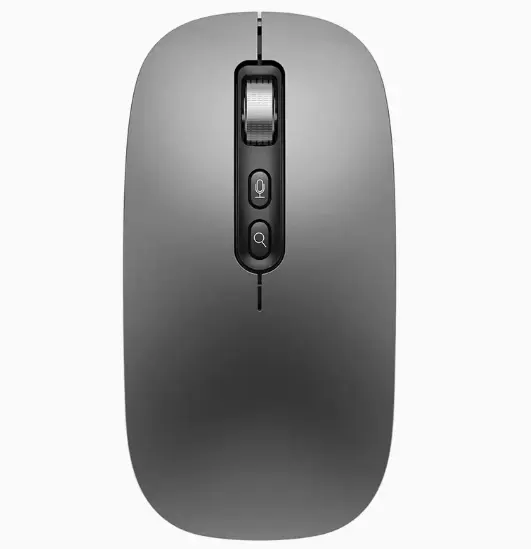 Ratón óptico delgado para juegos de 2,4G, 1600 DPI, RGB, ajustable, programable, 3D, recargable, inalámbrico, ratón delgado para ordenador, en Stock