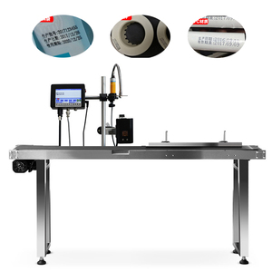 Chargencode Logo Tintenstrahldruck Codierung Markierungsmaschine Verfallsdatum Online automatischer Tintenstrahldrucker für Glas-Plastikflasche