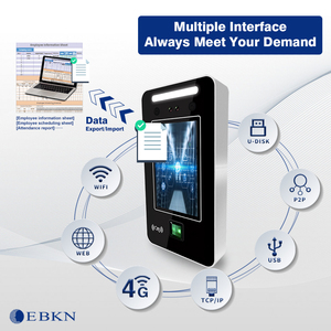 EBKN EN-K6 Smart Access Control Machine mit Gesichts-Finger abdrucker kennung Wasserdichte WiFi/IP/TCP OEM-Logo-Anpassungs unterstützung - Product Image 5