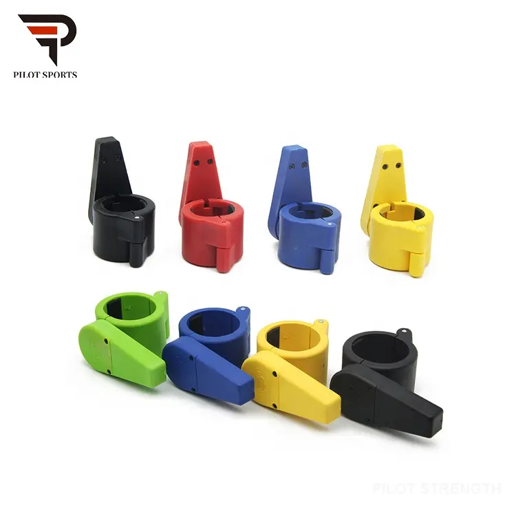PILOT SPORTS New Style Hot Sale Useful Quick Barbell Clamp Collar Clips Weight Bar Locks