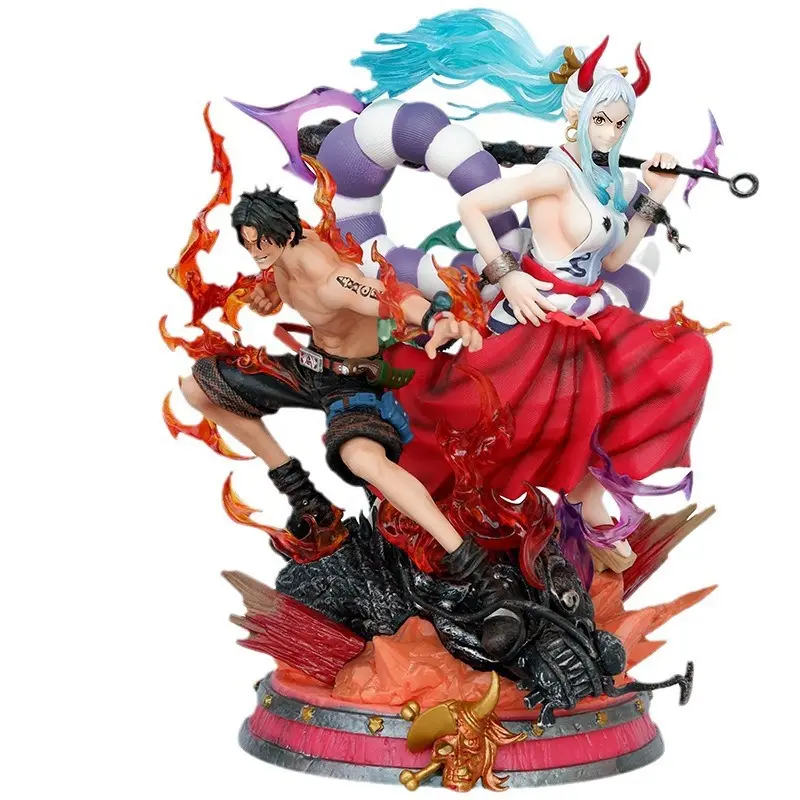 Nuevos productos Anime Figura Hobbies Colección Animación Derivados One Pieces Ace Yamato Figuras de acción