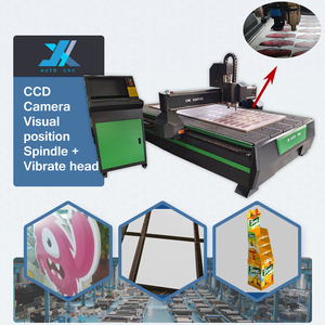 JX AUTO CNC Multi-Tool CNC Router กล้อง CCD พร้อมเครื่องตัดมีดสั่นสั่นพร้อมหัวแกนหมุน - Product Image 4