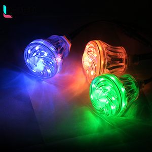 DC24V 60mm DMX512 Cabochon Fair ground APP-Steuerung Programmier bare RGB-Dekoration Turbo licht LED Pixel licht für Vergnügung spark - Product Image 5