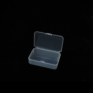 小型产品迷你矩形塑料透明容器工具箱 - Product Image 4