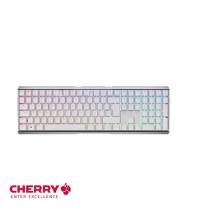 Customized Mechanical 110 <strong>Keys</strong> Rechargeable Ergonomic <strong>Keyboard</strong> New Black Or White <strong>Keyboards</strong> CHERRY Mx 3.0S Wireless - Product Image 1