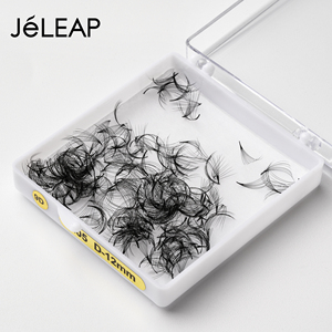Jerussian rus premade hacim kirpik ince taban el yapımı gevşek pro made hayranları 9d 16d 20d sivri taban promade fanlar kirpikler - Product Image 4