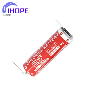 Maxell ER6Cバッテリー-サイズAAER6C、3.6V 1800mAh、2ピンはんだタブ付き - Product Image 2
