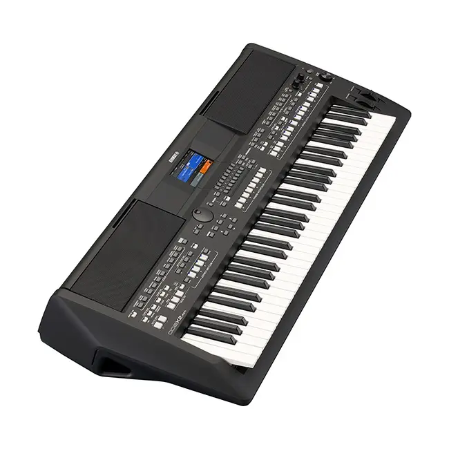 Teclado musical portátil yamahas PSR-SX-600, 61 teclas, instrumento eletrônico digital para adultos e crianças, iniciante