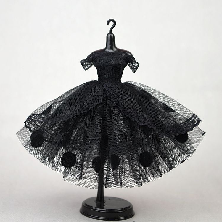 Black big wave dot x19-only clothes
