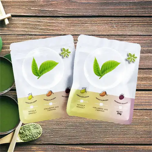 Custom Logo Printing Heat Seal Portable Packet Food Grade Laminated Tea Sachet Kraft Paper Drip Mini Tea Sachet Coffee Bag