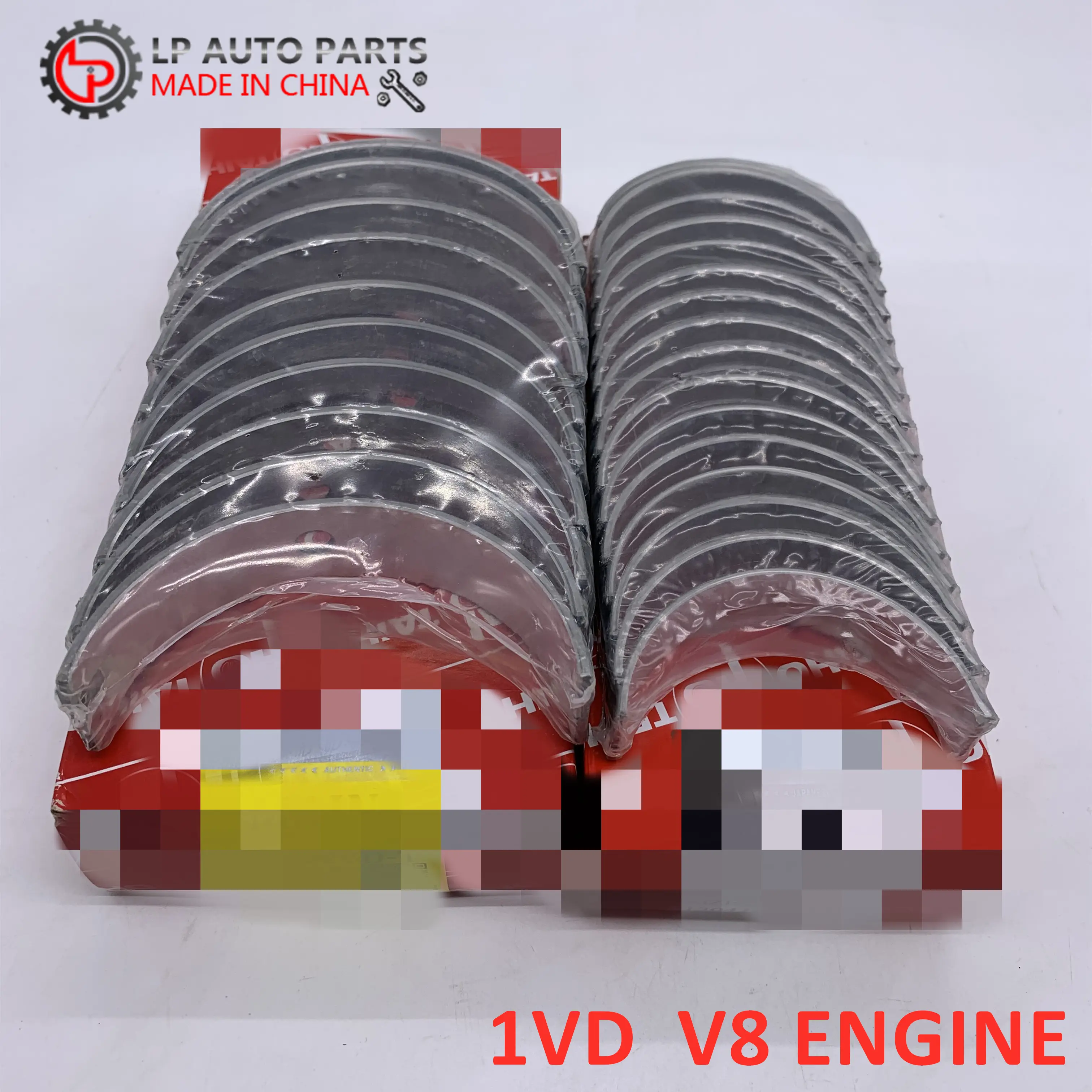 1VD SET bantalan batang sambungan poros engkol mesin untuk TOYOTA 1VD-FTV 4.5L V8 LANDCRUISER VDJ76 VDJ78 VDJ79