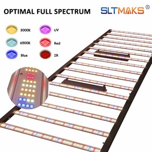 Sltmaks โคมไฟ LED ปลูกต้นไม้พับได้ขนาดใหญ่4x8 4x10 1000 W 1200W 1500W 1600W ไฟ LED เติบโตเต็มสเปกตรัมพร้อมไฟ16bar 15บาร์ - Product Image 4
