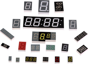 1,8 Zoll einstellige einstellige 7-Segment-LED-Uhranzeige