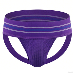 2.95in גברים ללא אחורי גברים תחתונים jockstrap סקסי לנשימה דובים גיבגרביונים גברים - Product Image 1