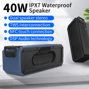 X3Pro蓝牙扬声器40w便携式扬声器，带触摸控制音箱，支持语音助手、NFC、麦克风 - Product Image 2