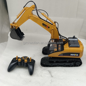 Hot Sell Alumínio Alloy Simulação Escavadeira Peças Escavadeira Modelo Brinquedo Com Função De Controle Remoto - Product Image 5