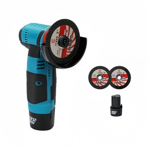 手动可充电无绳角磨机电动工具，带触发开关，用于DIY和工业用途 - Product Image 1