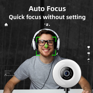 Hot Products Webcam 1080P 2K 4K Full HD Ajuste USB Cámara web multidireccional para Webcast Skype Streaming Live - Product Image 2