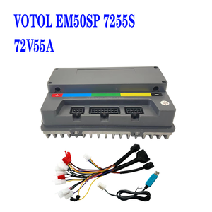 Contrôleur de moteur de scooter électrique VOTOL EM50-7255 USB 48V-72V 80A DC à onde sinusoïdale, programmation de débogage, protection IP54, 2000W - Product Image 6