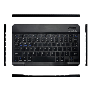 Teclado inalámbrico BT de 10 pulgadas y 7 pulgadas para teléfono móvil, tableta, ordenador, tiempo de trabajo prolongado, teclado inalámbrico - Product Image 3