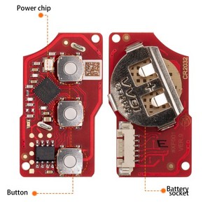 Xhorse VVDI XKB520EN รีโมต VW รุ่นที่สอง B5พับได้3ปุ่มรองรับการตั้งโปรแกรมแบบไร้สายกุญแจรถอเนกประสงค์ - Product Image 6
