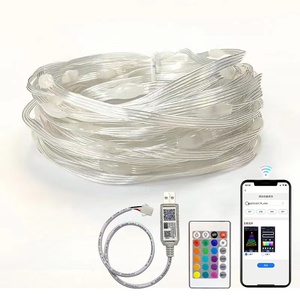 Multicolor Rgb Copper <strong>String</strong> <strong>Light</strong> Smart App Control Christmas Fairy <strong>Led</strong> <strong>String</strong> <strong>Lights</strong> for Curtain Fence Tree Outdoor Decoration - Product Image 6