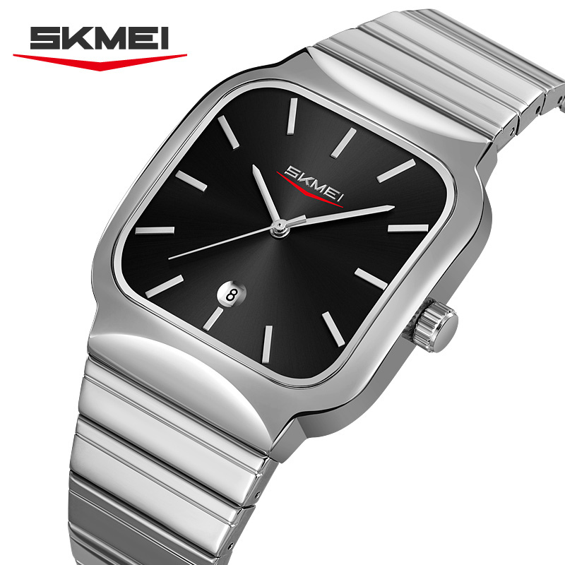 silver/black