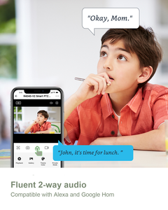 VENZ Indoor Security <strong>Camera</strong> Wifi Tuya <strong>Camera</strong> Digital Smart 360 Monitor Night Vision Baby Monitoring <strong>Camera</strong> - Product Image 6