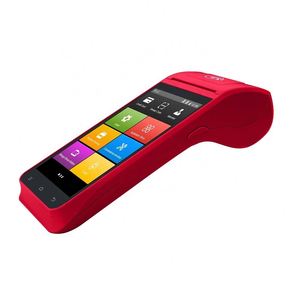 Máquina POS móvil Android programable Z91 de 5,5 pulgadas con impresora, lector de código QR, NFC, lector RFID y tarjeta Sim Pos - Product Image 1
