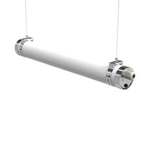 Waterproof Emergency 1200mm IP69 <strong>Led</strong> <strong>Tri</strong>-<strong>proof</strong> Light with Tube Plastic Slat Light <strong>Tri</strong> <strong>Proof</strong> Light Motion <strong>Sensor</strong> Fixture - Product Image 3