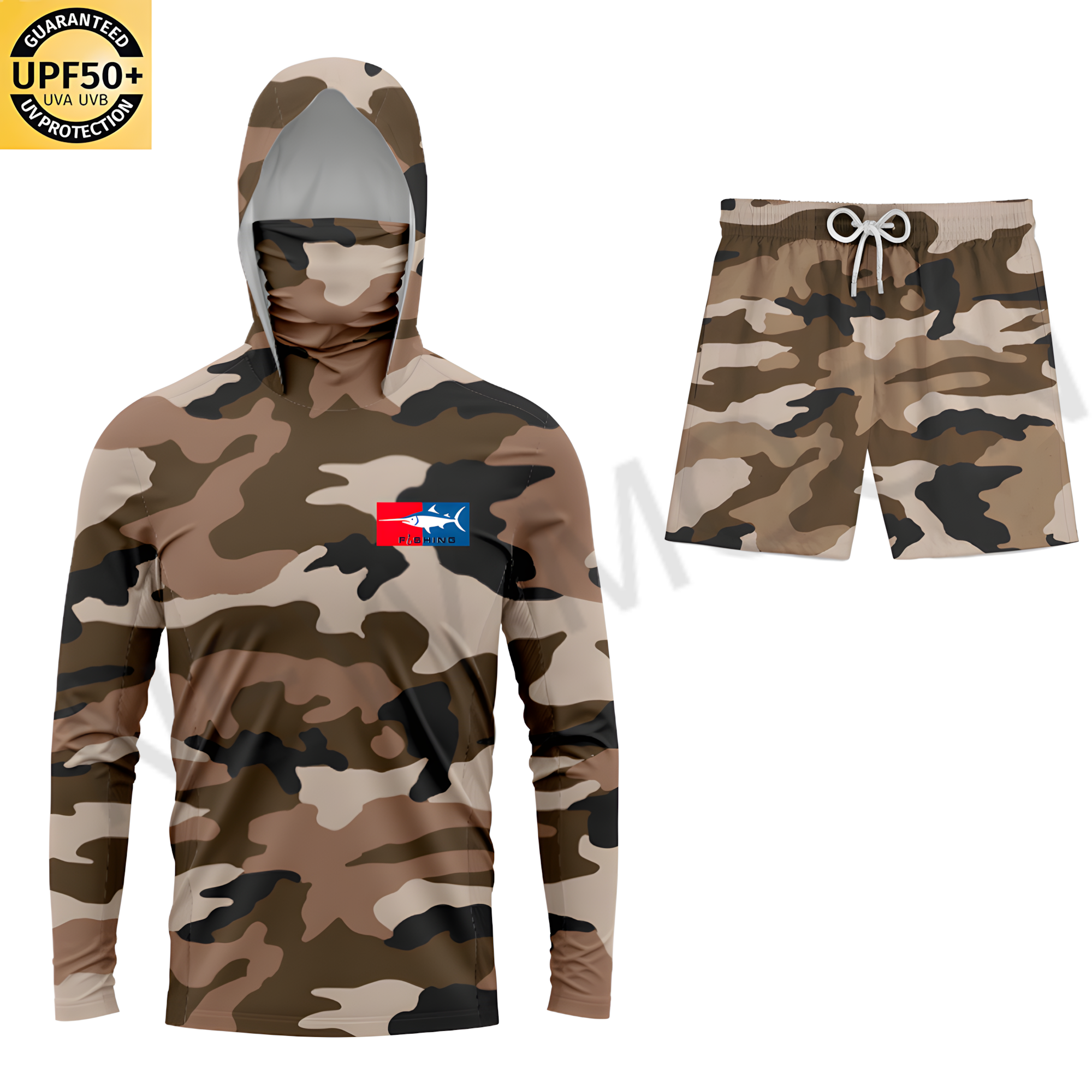 Camouflage brown