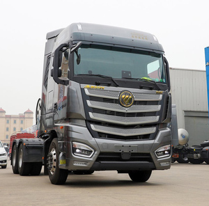 Foton Auman EST 530 <span class=keywords><strong>HP</strong></span> AMT自動6X4トラクタートラック新しい状態カミンズLNGトラクタートラックヘッドエアサスペンションLHD
