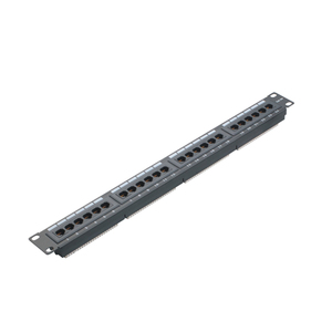 MT-4010 Cat5E 1U 2U 24 48 Puerto panel Cat5e UTP red RJ45 Panel - Product Image 1
