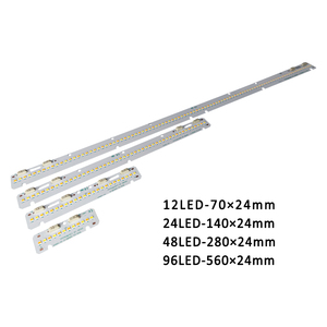 Zhaga Standard 140*24mm Linear <strong>PCB</strong> SMD 5050 <strong>LED</strong> Module DC 24V 36V Module PCBA for Linear Lighting Tube Light Street Module - Product Image 6