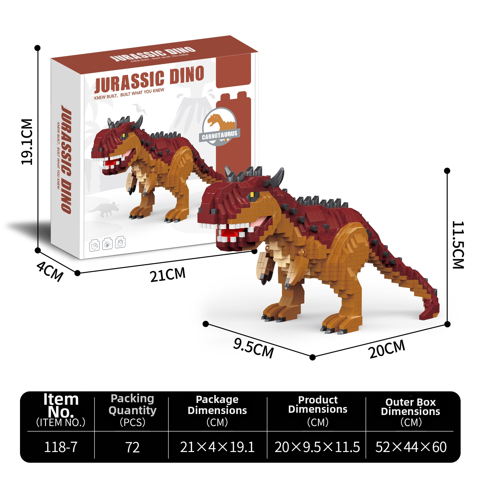 Ox dragon building blocks-lego bricks