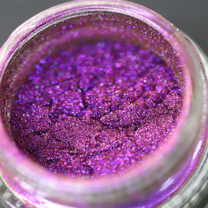 Büyüleyici Aurora yanardöner mika optik bukalemun ile yüksek şeffaf beyaz bukalemun pul Pigment - Product Image 5
