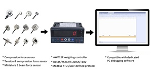 Controllore di Pesatura Digitale Multifunzione Amowell AWD21E a 6 Cifre con Software di Debugging per Celle di Carico e Sensori di Pressione - Product Image 6
