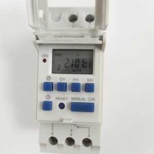 THC15A 16 AC 220V 230V Din Railウィークリープログラマブルデジタルタイマースイッチ、ロック機能付き交換用バッテリー付き - Product Image 5
