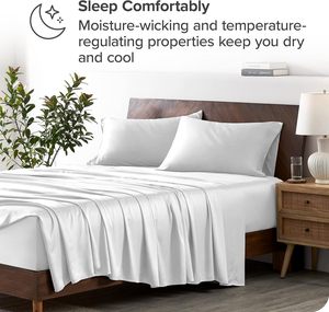 Cloudland Bamboo <strong>Sheet</strong> Sets Free Shipping Bamboo <strong>Sheets</strong> Bedding Set Lyocell Deep Pocket Bamboo <strong>Sheet</strong> Set - Product Image 3