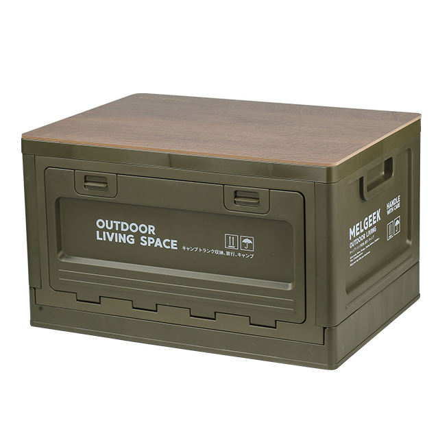 Couvercle en bois vert