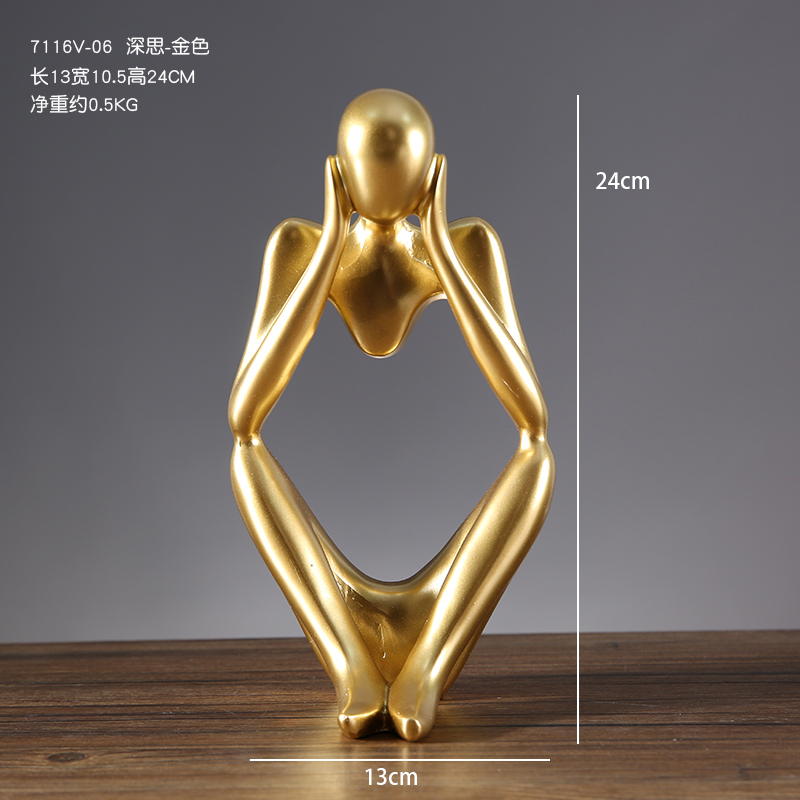 Pensamientos profundos (oro)