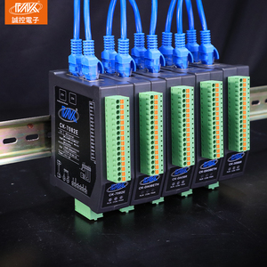 8-Channel 4-20ma Analog <strong>Input</strong> <strong>Output</strong> Module Industrial Automation Equipment Modbus TCP Field Data Acquisition Ethernet Cascade