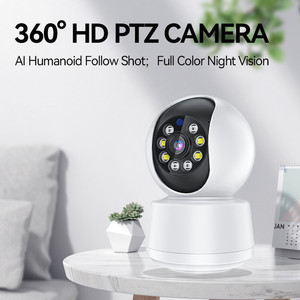 Cámara de seguridad para interiores de 3MP con WiFi DC5V1.5A 360 Cámara WiFi Tarjeta de memoria Cámara de seguridad con sensor de movimiento de visión nocturna profesional de O-KAM - Product Image 2