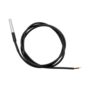 1PCS DS1820 Stainless steel package Waterproof <strong>DS18b20</strong> <strong>temperature</strong> probe <strong>temperature</strong> <strong>sensor</strong> 18B20 For
